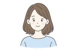 20代女性のイラスト